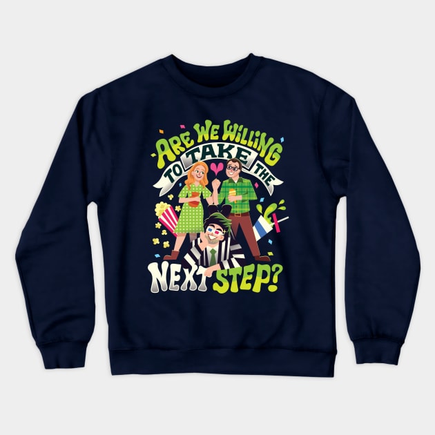 Next Step Crewneck Sweatshirt by risarodil